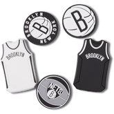 NBA Brooklyn Nets 5 Pack Jibbitz™ charms - Crocs