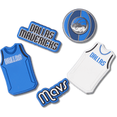 NBA Dallas Mavericks 5 Pack Jibbitz™ charms - Crocs