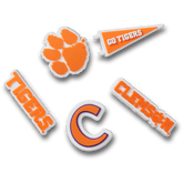 Clemson Univ 5 Pack Jibbitz™ charms - Crocs