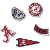 University of Alabama 5 Pack Jibbitz™ charms - Crocs