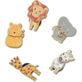 Enamel Safari 5 Pack Jibbitz™ charms - Crocs