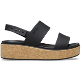 Brooklyn Cork Low Wedge - Crocs