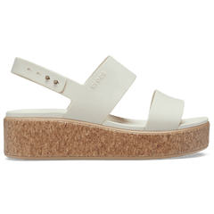 Brooklyn Cork Low Wedge - Crocs