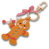 Gingerbread Man Bag Charm - Crocs