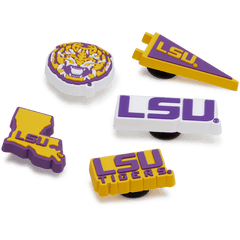 LSU 5 Pack Jibbitz™ charms - Crocs